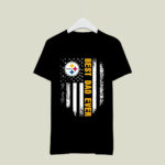American Flag Best Dad Ever The Pittsburgh Steelers Father 4 T Shirt
