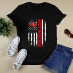American Flag Best Dad Ever The Tampa Bay Buccaneers Father 2 T Shirt