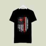 American Flag Best Dad Ever The Tampa Bay Buccaneers Father 4 T Shirt
