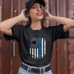 American Flag Best Dad Ever the Carolina Panthers Father 0 T Shirt