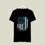 American Flag Best Dad Ever the Carolina Panthers Father 2 T Shirt