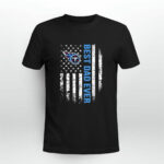 American Flag Best Dad Ever the Tennessee Titans Father 3 T Shirt
