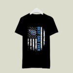 American Flag Best Dad Ever the Tennessee Titans Father 4 T Shirt