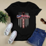 American Flag Car Demolition Derby 4 T Shirt
