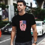 American Flag Carolina Hurricanes 4th of July 2 T Shirt