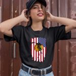 American Flag Chicago Blackhawks 4th of July 3 T Shirt