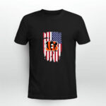 American Flag Cincinnati Bengals 4th of July 4 T Shirt