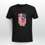 American Flag Cincinnati Reds 3 T Shirt