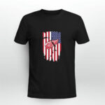 American Flag Detroit Red Wings 4th of July 0 T Shirt