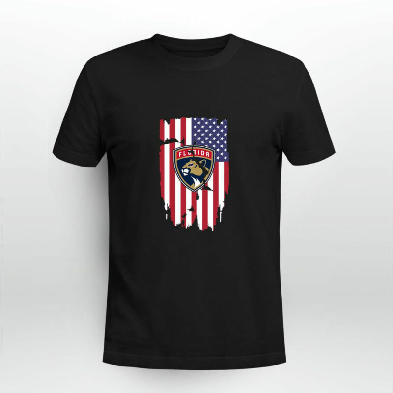 American Flag Florida Panthers 4Th Of July 0 T Shirt