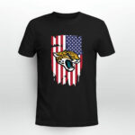 American Flag Jacksonville Jaguars 4th of July 3 T Shirt