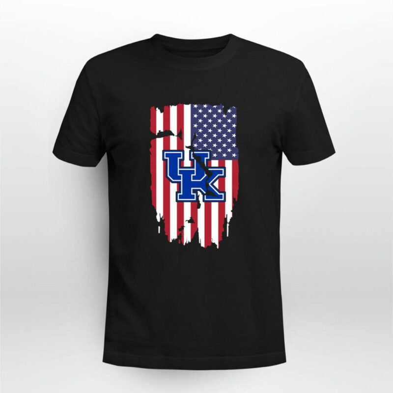 American Flag Kentucky Wildcats 4Th Of July 0 T Shirt