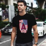 American Flag Los Angeles Angels 1 T Shirt