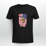 American Flag Minnesota Vikings 4th of July 3 T Shirt
