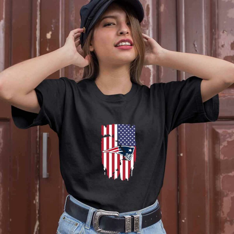 American Flag New England Patriots 4Th Of July 0 T Shirt