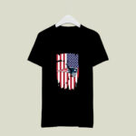 American Flag New England Patriots 4th of July 2 T Shirt