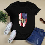 American Flag New Orleans Saints 4th of July 2 T Shirt