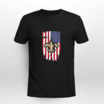 American Flag New Orleans Saints 4th of July 4 T Shirt