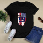 American Flag New York Giants 4th of July 2 T Shirt