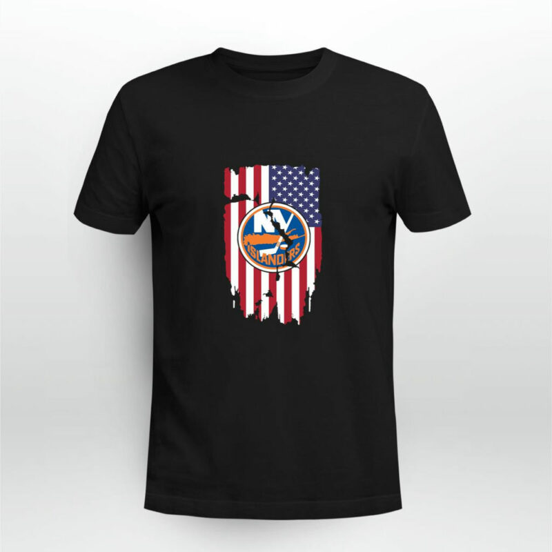 American Flag New York Islanders 4Th Of July 0 T Shirt