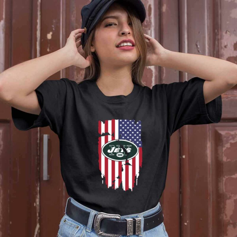 American Flag New York Jets 4Th Of July 0 T Shirt