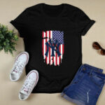 American Flag New York Yankees 3 T Shirt