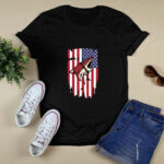American Flag Phoenix Coyotes 4th of July 4 T Shirt