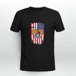 American Flag Pittsburgh Pirates 2 T Shirt