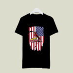 American Flag St Louis Cardinals 4 T Shirt