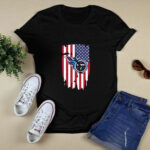 American Flag Tennessee Titans 4th of July 2 T Shirt