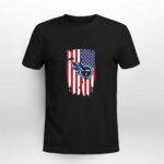 American Flag Tennessee Titans 4th of July 4 T Shirt