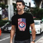 American Flag Texas Rangers 1 T Shirt