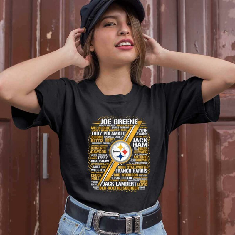 American Football All Players Team Pittsburgh Steelers 0 T Shirt