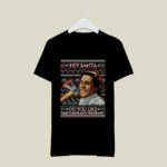 American Psych Hey Santa Do You Like Huey Lewis And The News Christmas 2 T Shirt