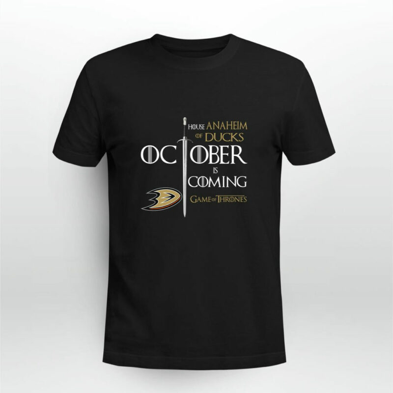 Anaheim Ducks Game Of Thrones 0 T Shirt