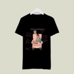 Anatomy Of A Bookworm For Reading Book Lover 4 T Shirt