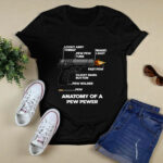 Anatomy Of A Pew Pewer 2 T Shirt