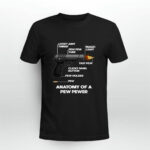 Anatomy Of A Pew Pewer 4 T Shirt