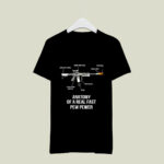 Anatomy Of A Real Fast Pew Pewer 3 T Shirt