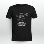 Anatomy Of A Real Fast Pew Pewer 4 T Shirt