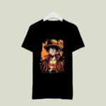 Anime One Piece Character Monkey D Luffy 2 T Shirt