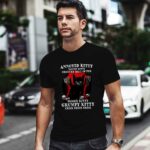 Annoyed Kitty Touchy Kitty Grouchy Ball Of Fur Moody Kitty Grumpy 0 T Shirt
