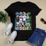Anthony Edwards Byron Buxton Kirk Cousins And Kirill Kaprizov 2023 Signatures 2 T Shirt