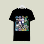 Anthony Edwards Byron Buxton Kirk Cousins And Kirill Kaprizov 2023 Signatures 3 T Shirt