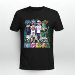 Anthony Edwards Byron Buxton Kirk Cousins And Kirill Kaprizov 2023 Signatures 4 T Shirt