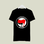 Antifascist Symbol Antifa Logo Antifascism 2 T Shirt