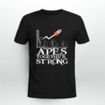 Apes Together Strong War Stock Strong 3 T Shirt