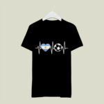 Argentina Soccer Heartbeat 1 T Shirt