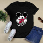 Arizona Cardinals Haters Gonna Hate Mickey Mouse 2 T Shirt