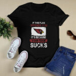 Arizona Cardinals If This Flag Offends You Its Because Your Team Sucks 3 T Shirt